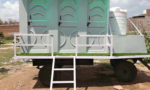 FRP Mobile Toilet Van