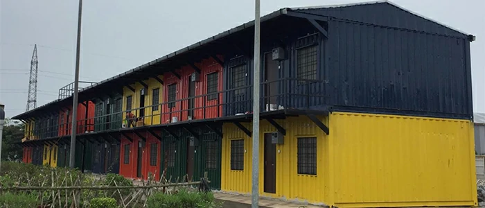 Prefabricated Labor Colony in Mysore